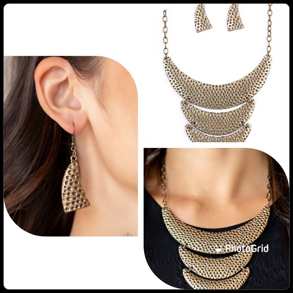 Necklace and earring set